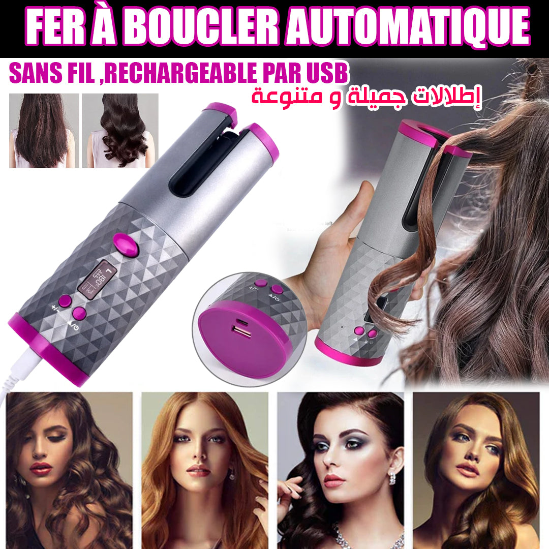 Fer à boucler automatique sans fil