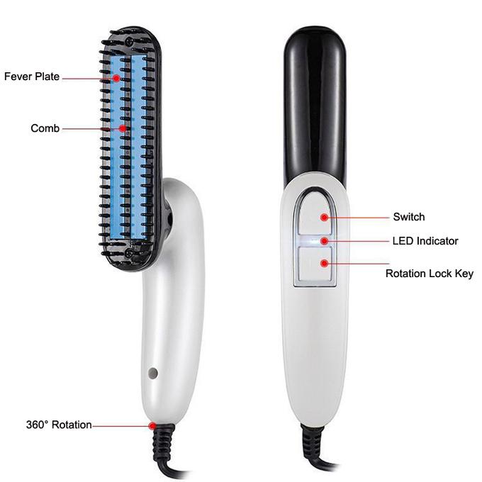 brosse barbe et cheveux