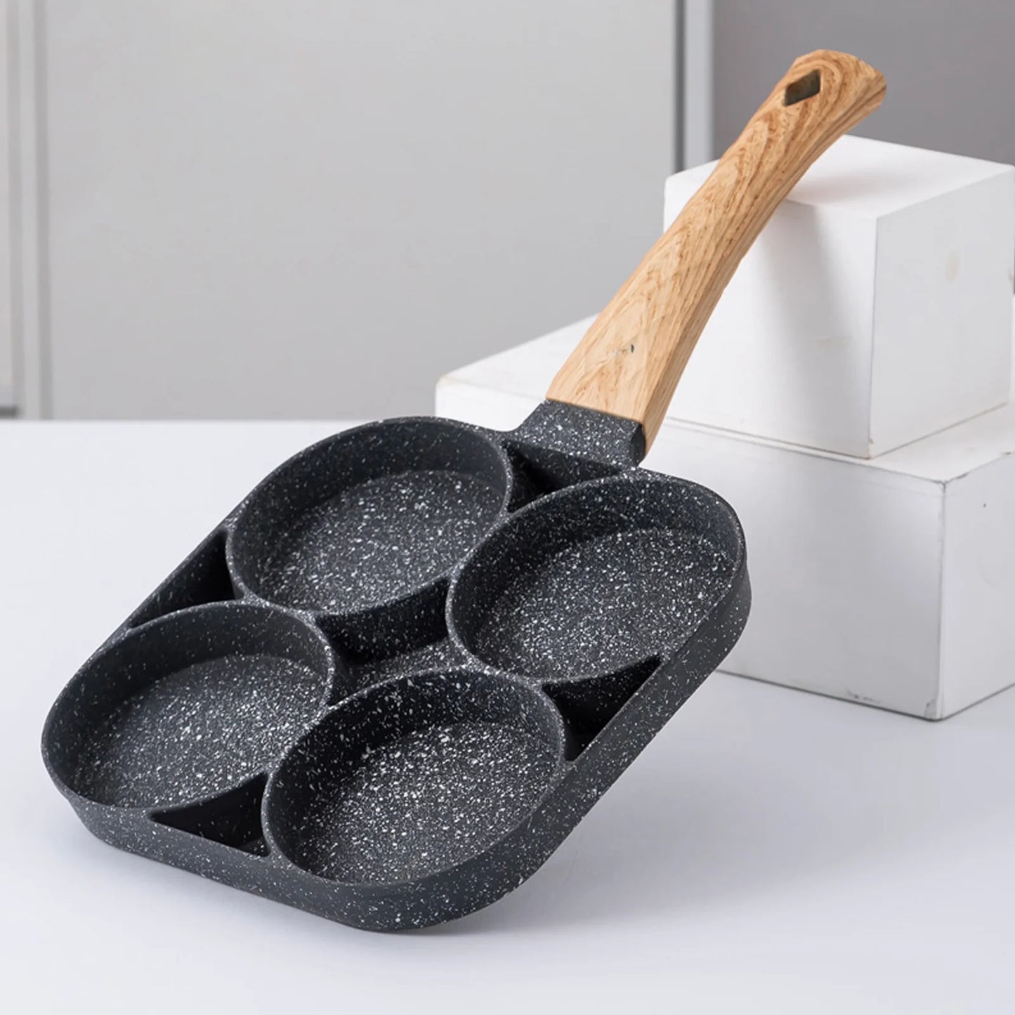 Poêle à frire antiadhésives 4 tasses en granite |