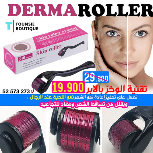 Dermaroller 1 women angle